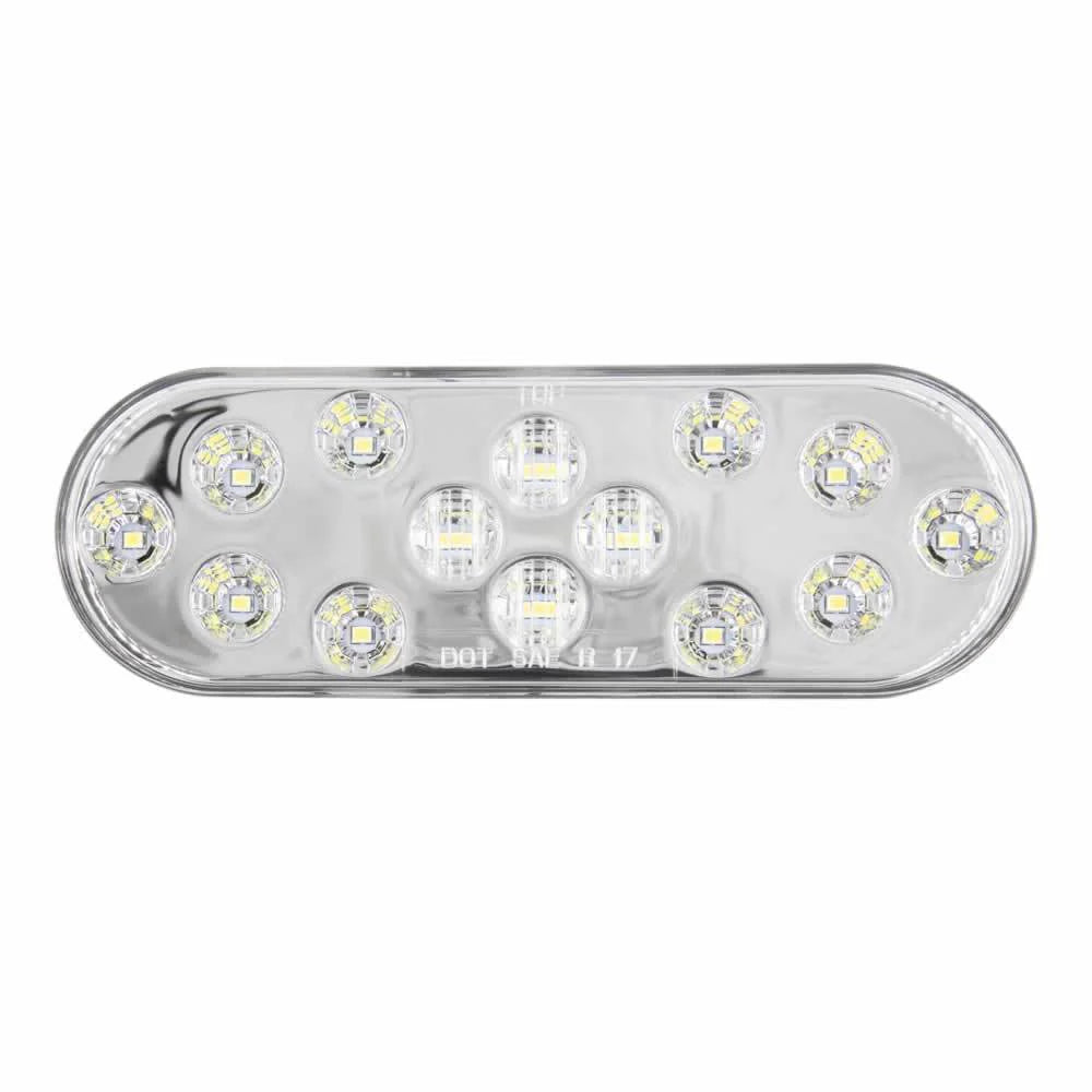 OVAL WHITE LIGHT - 6 INCH 14 LED