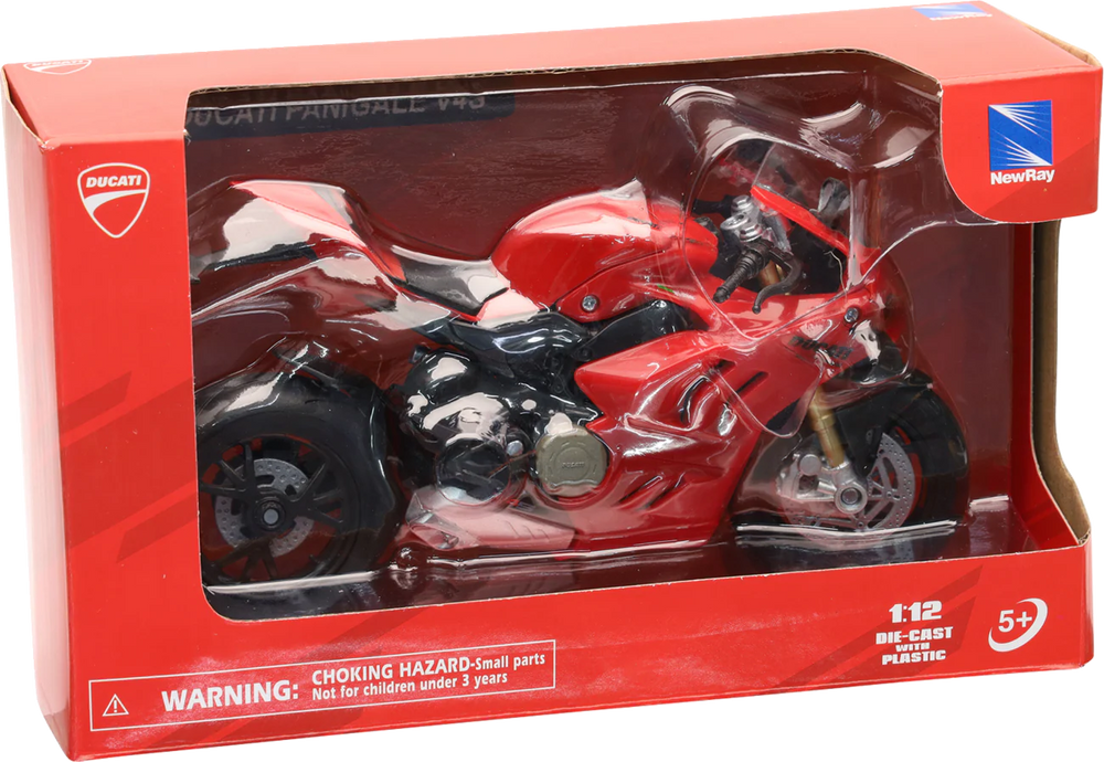 New Ray Toys Ducati Panigale V4 S Red Scale - 1:12