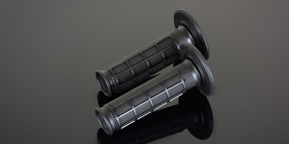 Renthal Ultra-Tacky Dual Compound Grips 1/2 Waffle - Black