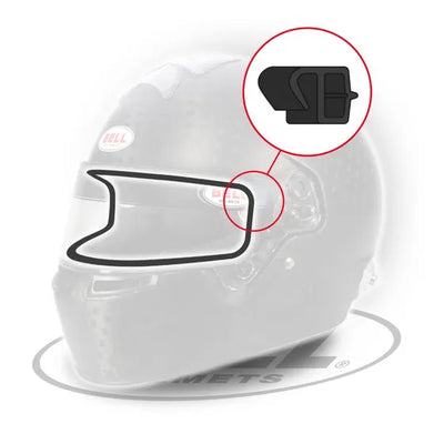 Bell Rubber Profile Visor Edge 77CM - Black