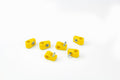 TCLAMP SINGLE PLACE 3/8IN 6 PIECES YELLOW
