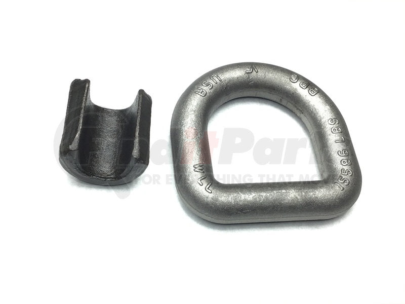 DOMESTICALLY FORGED 1 INCH DRING WITH WELDON MOUNTING BRACKET