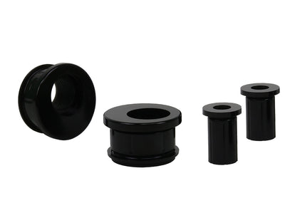 Control arm - lower inner rear bushing 4 Bushings 2 Washers Install Guide Grease