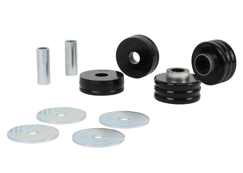 Universal - mount bushing 2 Shell Bushings 2 Bushings 2 Tubes 4 Washers Grease Install Guide