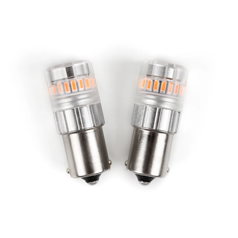 ECO SERIES 7507 LED LIGHT BULBS AMBER (2 EA)