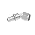 08 45 DEGREE AN/JIC PUSH LOCK HOSE END CLEAR