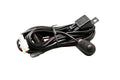 12VOLT 2OUTPUT WIRE HARNESS W/SWITCH FOR CUBESSPOTS& OTHER AUXILIARY LIGHTS