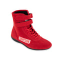 HIGH TOP SHOE SIZE 8 RED