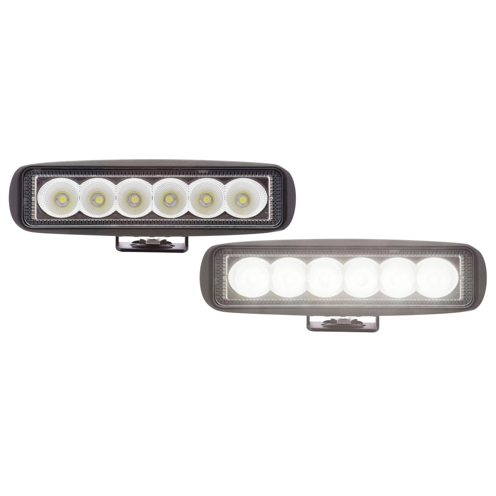 LED REC TRACT;2X6;FLOOD;6 LED;IP67;