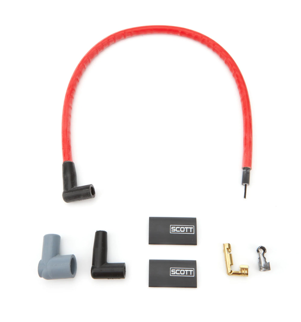 24-Inch Coil Wire Kit, Red