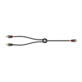 1 FEMALE TO 2 MALE Y ADAPTER RCA CA