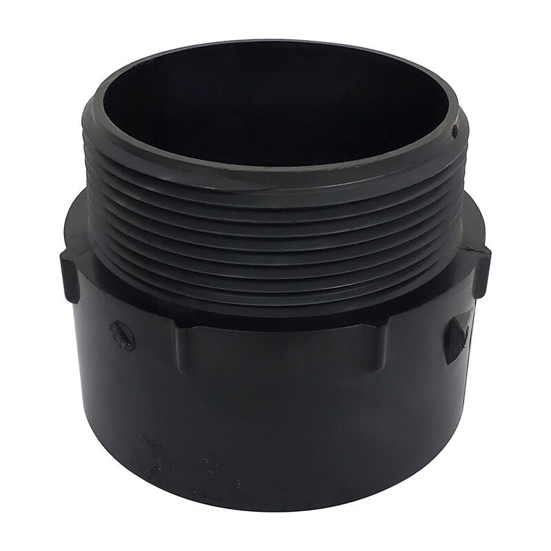 FITTING DWV ADAPTOR 3IN THREADED