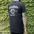 ~(0.3 lbs. 13X7X0)~ T-SHIRT WOMENs SMALL BLACK FTVINTAGE FT