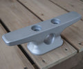 DOCK CLEAT OPEN BASE 10' ALUMINUM