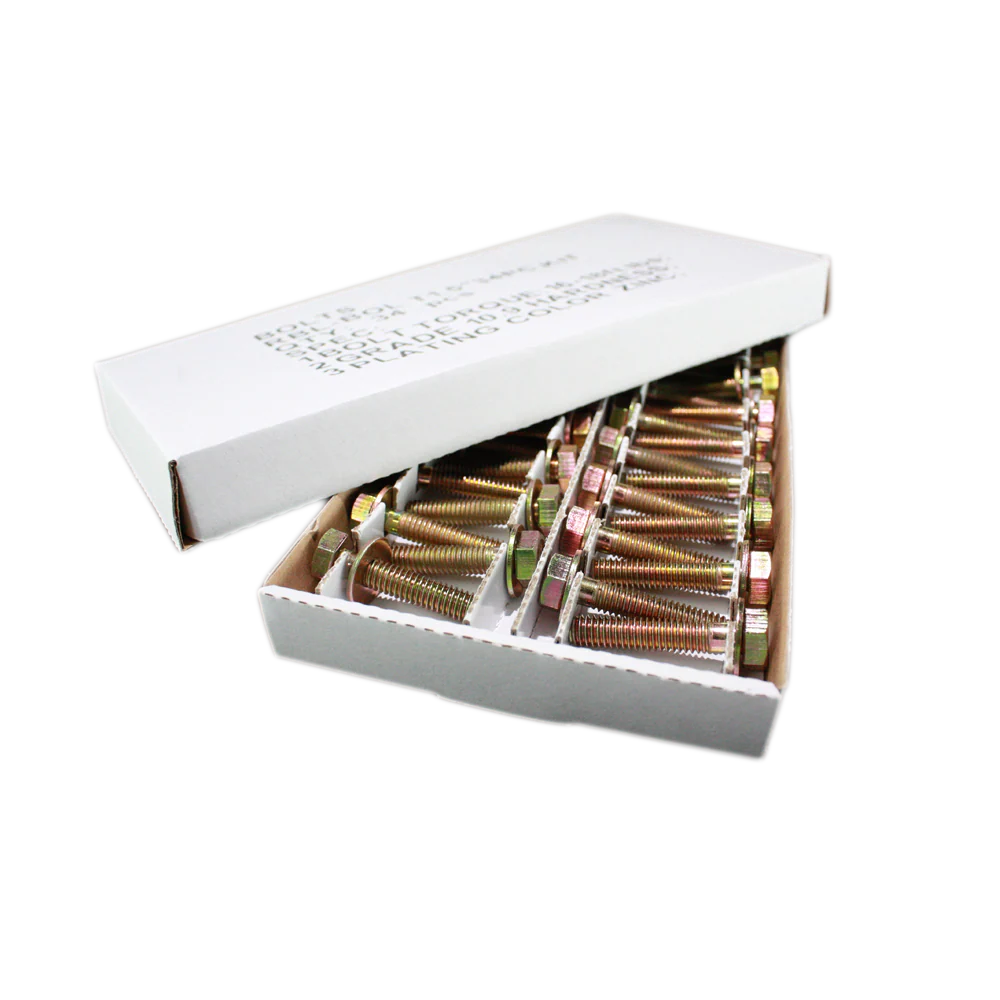 Raceline Beadlock Bolt Kit - 5/16-18 X 1.00in - Grade 8 - 20 piece + 2 extra bolt