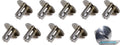 Large Head Button .500 Long Alum 10 Pack