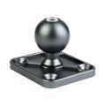 RECTANGULAR BASE, GRAPHITE - 1IN BA