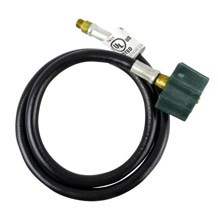 4' PROPANE HOSE ASSEMBLY (GREEN ACM