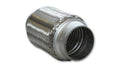 Vibrant SS Flex Coupling without Inner Liner 2.25in inlet outlet x 8in long