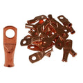 COPPER UNINSULATED RING TERMINAL 4 GAUGE 1/4 INCH