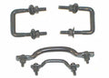 Rugged Ridge Windshield Tie Down Kit Black 55-95 Jeep CJ / Jeep Wrangler