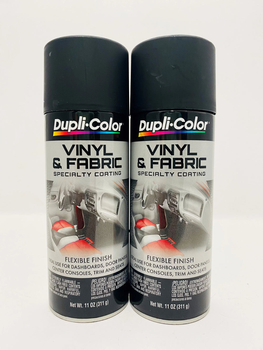 DUPLICOLOR TRUNK PAINT BLACK & AQUA 11 OZ