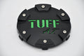 CAP TU POP IN FLAT BLK GN LOGO (MED