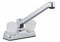 UTOPIA 4IN CHROME KITCHEN FAUCET WITH HIGH RISE SPOUT MADE IN USA 5 YEAR WARRANT
