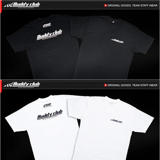 Buddy Club T-Shirt Logo Black (XL)