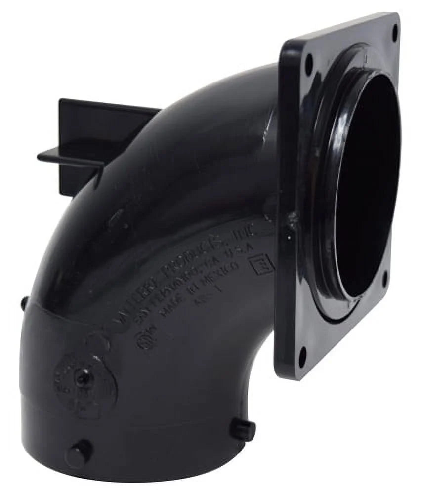 90 DEGREES ELL 3IN SPIGOT X 3IN ROTATING FLANGE