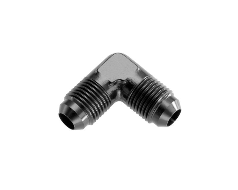 10 MALE 90 DEGREE AN/JIC FLARE ADAPTER BLACK