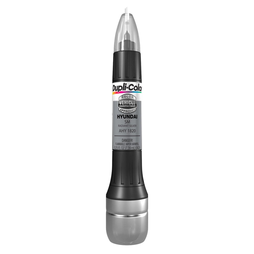 DUPLICOLOR ALLIN1 RADIANT SILVER SM . 25 OZ COLOR / .25 OZ CLEAR