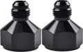 Vibrant Performance - 16895 - Fuel Cell Bulkhead Adapter Fitting; Size: -12AN (W/ 2 PTFE Crush Washers & Nut)