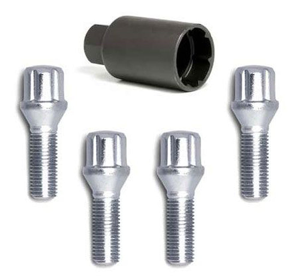 1014MM X 1.50 THREAD LENGTH 1.25IN/31.8MM SMALL DIAMETER LUG BOLT LOCKS SET OF 4