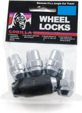 12MM X 1.25 ACORN FIVE (5) LOCK SETS (BAGGED)