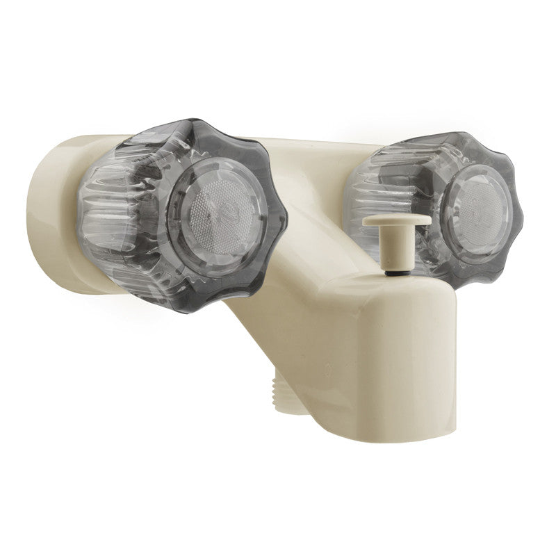 RV TUB & SHOWER DIVERTER FAUCET BISQUE PARCHMENT