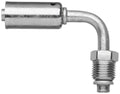 MALE SAE TUBE O-RING NUT - 90 BENT