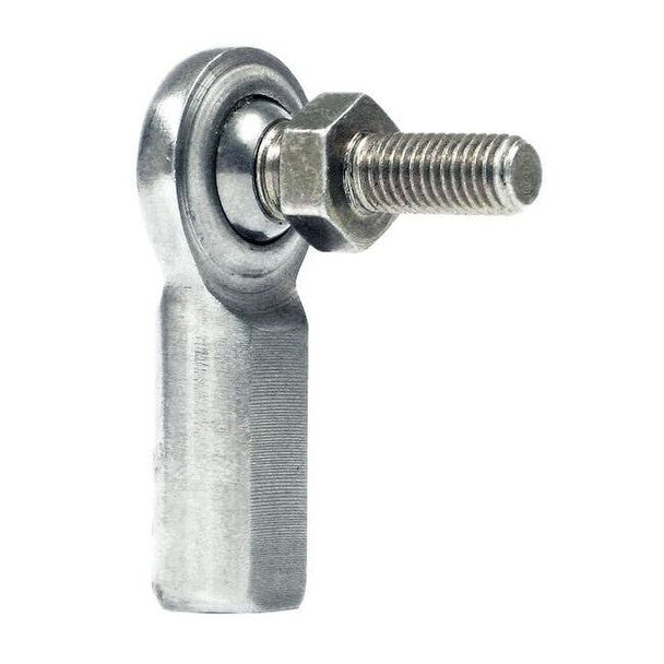 QA1 G Series 2-Pc Rod End - Female/Right Hand - .25in Bore x 1/4-28 w/Stud - Stainless Steel w/PTFE