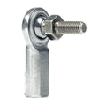 QA1 G Series 2-Pc Rod End - Female/Right Hand - .25in Bore x 1/4-28 w/Stud - Stainless Steel w/PTFE