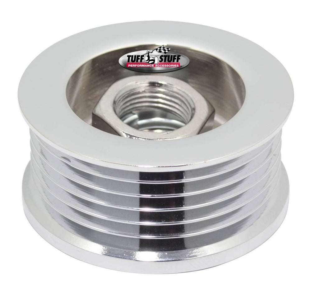 Alternator Chrome Pulley 6 Groove