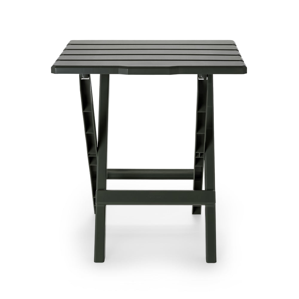 TABLE ADIRONDACK STYLE QUICK FOLDING PLASTIC LG SAGE