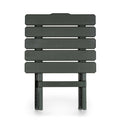 TABLE ADIRONDACK STYLE QUICK FOLDING PLASTIC LG SAGE