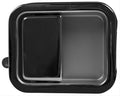 RH FRONT DOOR HANDLE INSIDE TEXTURED BLACK WRANGLER 8706