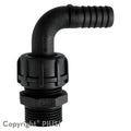HOSETAIL 90 1'BSP-M TO 3/4' BARB