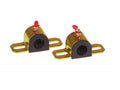 Prothane Universal Greasable Sway Bar Bushings - 20MM - Type A Bracket - Red