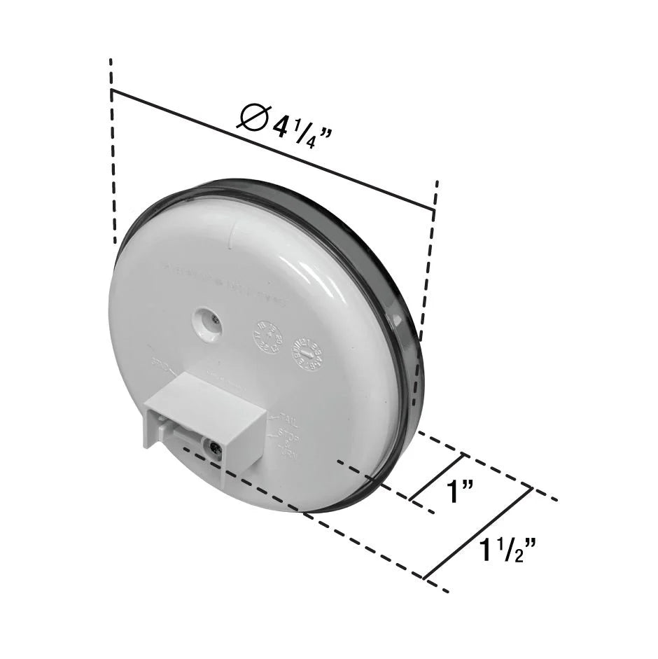 UNI-BOND LIGHTING SAFETY red auto part