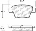 C-TEK Semi-Metallic Brake