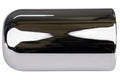 EXHAUST TIP 2.25IN ID ROLLED PENCIL OUTLET 6IN OAL CHROME