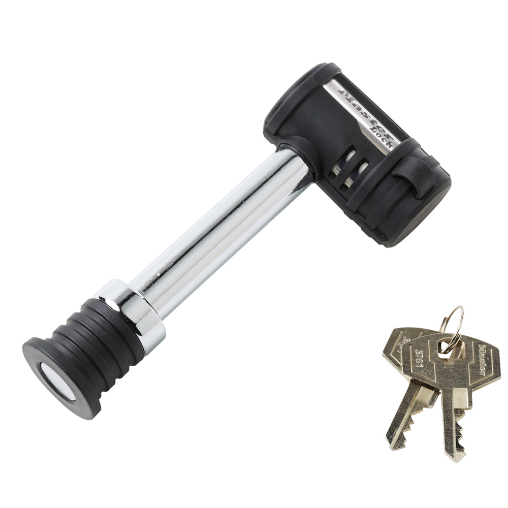 Receiver Lock: Barbell Receiver Lock; 5/8 inch length; chrome steel