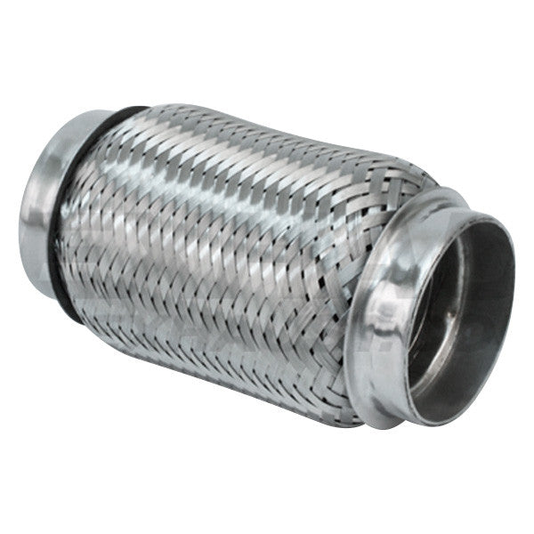 2.50IN X 6IN DOUBLE BRAIDED STAUNLESS STEEL FLEXIBLE PIPIES 2.50IN ID / OD